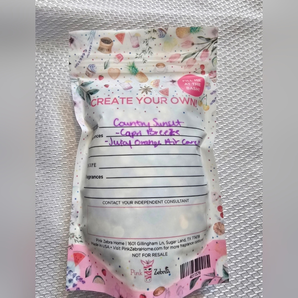 🩷 Pink Zebra Country Sunset Wax Melts